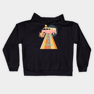 on the Road to recovery Kids Hoodie